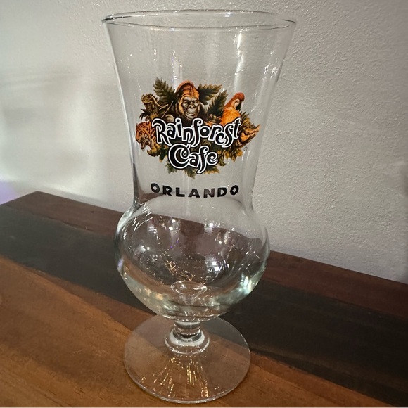 Rainforest Cafe Orlando Hurricane Glass New in Box Collectible Souvenir - Picture 5 of 6